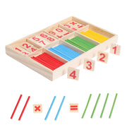 Kids Montessori educational math game designed for early learning and number recognition.