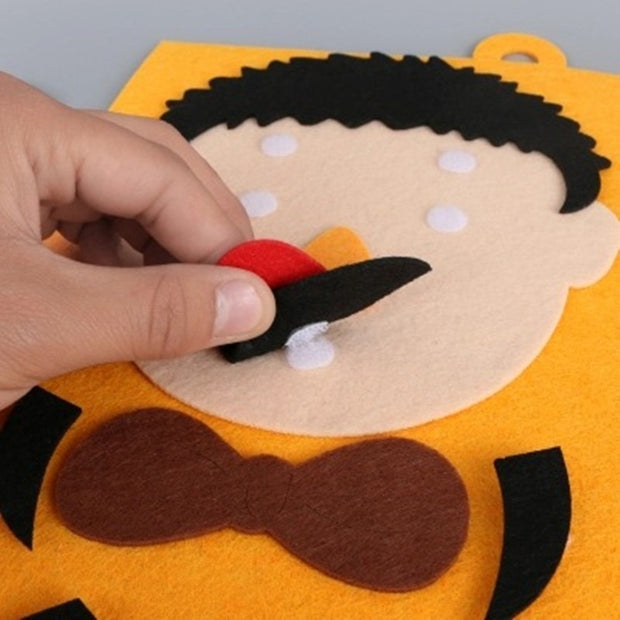 DIY Educational Facial Expression Toy Set