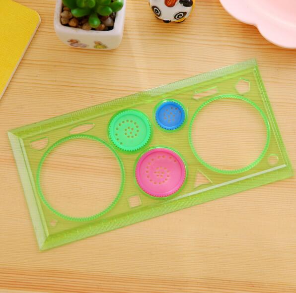 Multi-function Puzzle Spirograph Geometric Ruler Drafting Tools For Students Drawing Toys Children Learning Art Tool - Playfulleaps