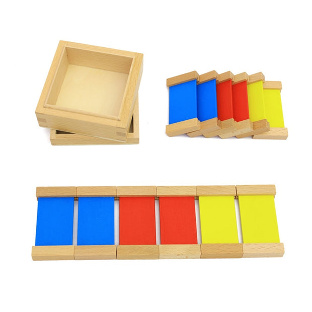 Montessori Wooden Colorful Materials