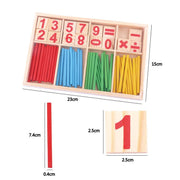 Kids Montessori educational math game designed for early learning and number recognition.