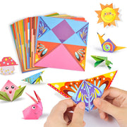 54 Pages Montessori Toys DIY Kids Craft Toy 3D Cartoon Animal Origami Handcraft Paper Art Learning Educational Toys for Children - Playfulleaps