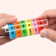 Mathematics magic cube for kids, designed for educational play and math learning.